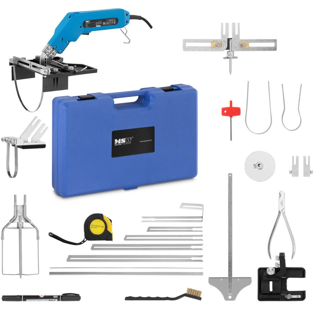 Faca térmica para cortar poliestireno com cortador a 250 mm 500c 250 W - conjunto