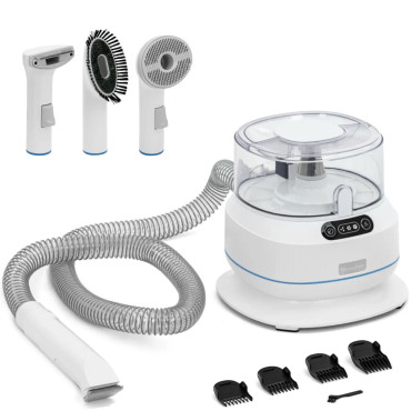 Clipper σκύλου με ηλεκτρική σκούπα 5 Nasadek 1.4 L 350 W