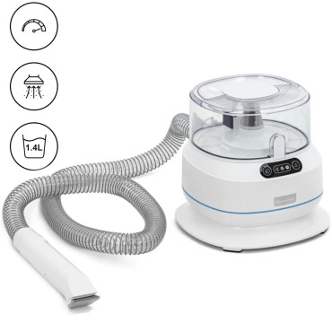 Hundeklipper mit Staubsauger 5 Nasadek 1.4 l 350 W