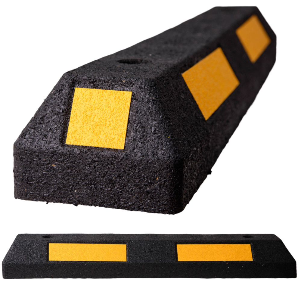 Separator Parking limiter with reflective tape 840x105x150mm