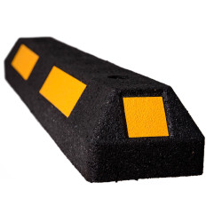 Separator stāvvietas ierobežotājs ar atstarojošu lenti 840x105x150mm