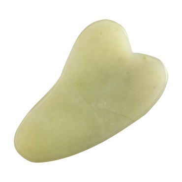 Jadeitni kamen za masažo obraza Gua Sha