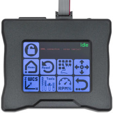 Máquina de fresagem CNC para plástico de metal 43 x 39 cm 500 W