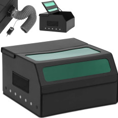 Beskyttelsesdeksel for lasergravering med sugesystem
