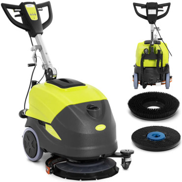Máquina de limpeza de piso de lavagem elétrica 45,5 cm 21 l 1450 m2 / h