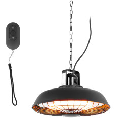 Infrared terrace lamp hanging with 600/1200/1800 remote control