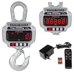 Ζυγαριά γάντζου 5 ΤΟΝ τηλεκατευθυνόμενη - γερανός - LED