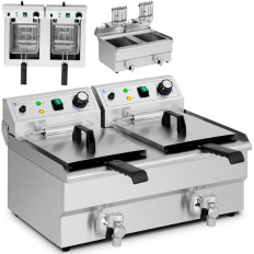 Dubbelkammare med dubbelkammare 2 x 11 L 6000 W
