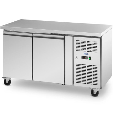 Tabela de resfriamento gastronômico nas rodas 2 câmaras 260 l 136x70x85 cm