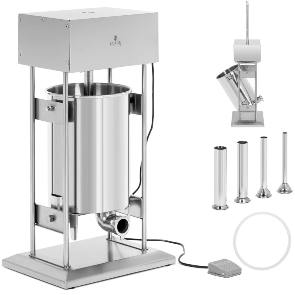 Stuffer para salsicha elétrica vertical 4 folhas 20 l 300 w