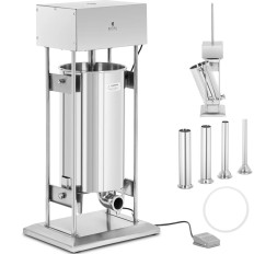 Stuffer voor elektrische worst verticale 4 tufts 25 l 350 W