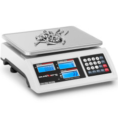 Kereskedelmi üzlet LCD RS232 15000 g / 0,2 g