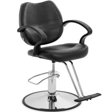 Barber's hairdresser. Cosmetic with a footstool Physa Grays - black