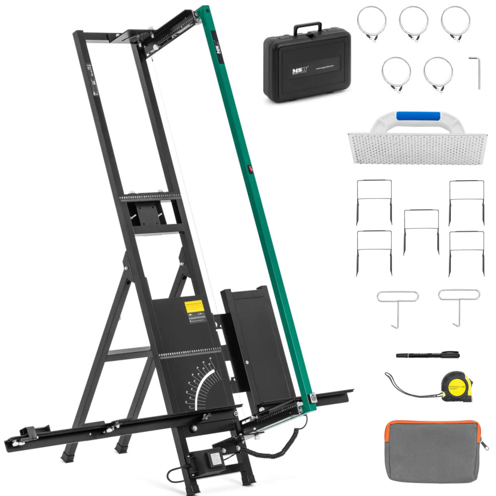 Máquina para cortar isopor com uma estante e faca térmica 1350/330 mm 200 w