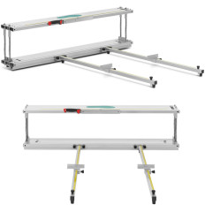 Machine for cutting a mineral wool in hand rollers up to 1300 mm