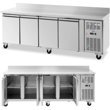 Refrigerating table with...