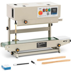 Vertikal Tape Welder for Doypack Folie 6-12 mm 0-300 grader 500 W