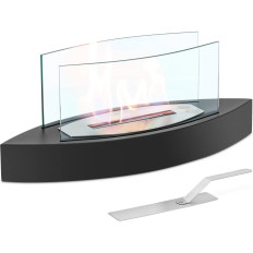 Ocelová samostatná biokomina 0,6 l 60 x 20 cm