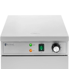 Armadio riscaldante per ruote su ruote fino a 60 piatti con mercoledì. 29 cm 600 w