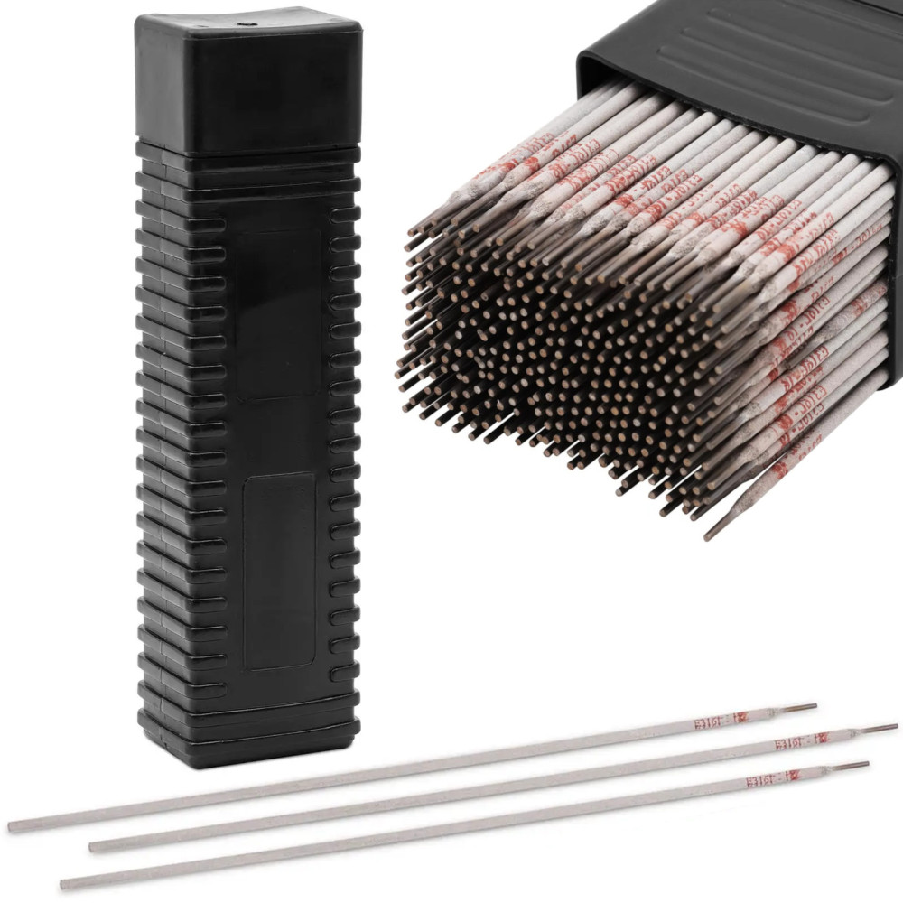 Laselektroden E316L-17 voor AISI 316/317 Stal. 2 x 300 mm - een set van 5 kg