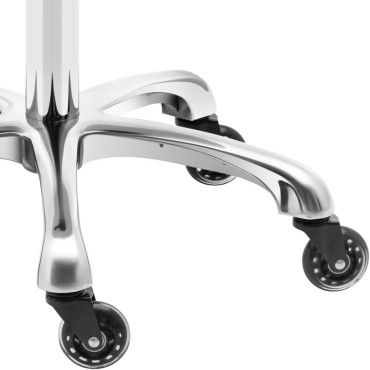 TABORET STOOL COSMETIC HOKER SADDE σε τροχούς έως 150 KG York - Σκούρο Γκρι