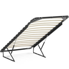 Rack para la cama elevada metal hasta 200 kg 90 x 200 cm