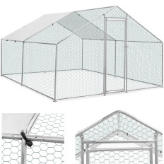 Fraktlantbur för kycklingar med Tarpa 300 x 400 x 198 cm