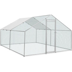 Fraktlantbur för kycklingar med Tarpa 300 x 400 x 198 cm