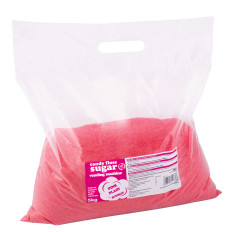 Suiker voor een suikerasgranulatie 0.8-1.2mm Natuurlijke smaak rode 5kg