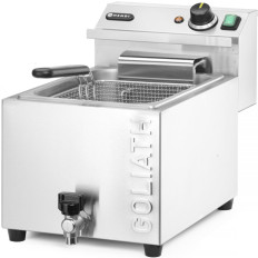 The most powerful fryer with the Hendi Goliath 400V 10.2KW 10L tap