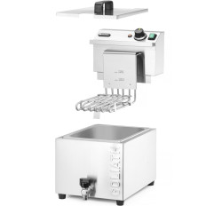 Galingiausias keptuvė su Hendi Goliath 400V 10..2kw 10l