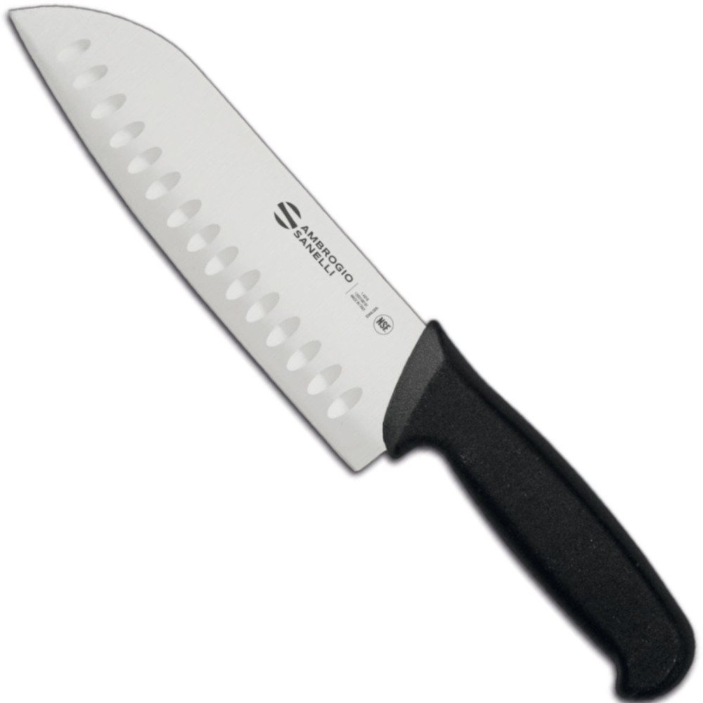 SANTOKU NOZA S BLACKSKIM MJESTOM ZA DUŽINU DUŽINE SUPRA 180/320 mm