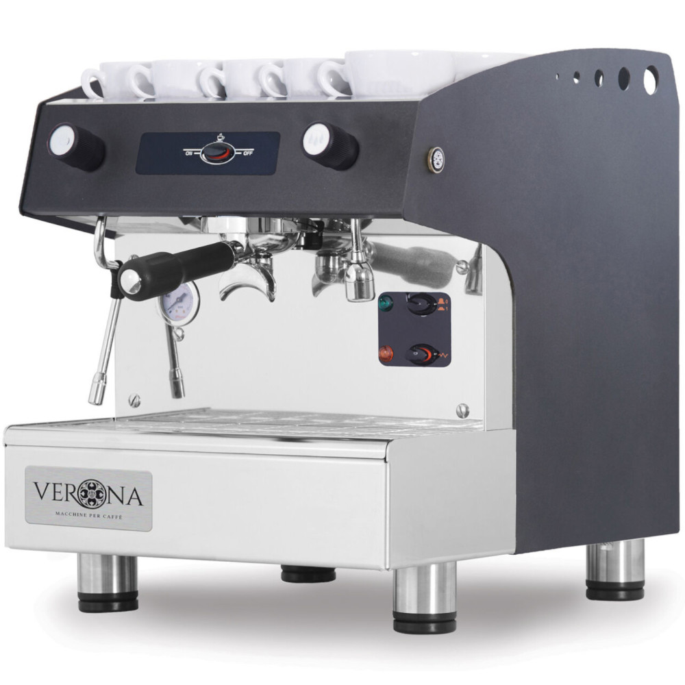 Máquina de café cúbico semi-automático 1-grupo Romeo fácil 1800 W
