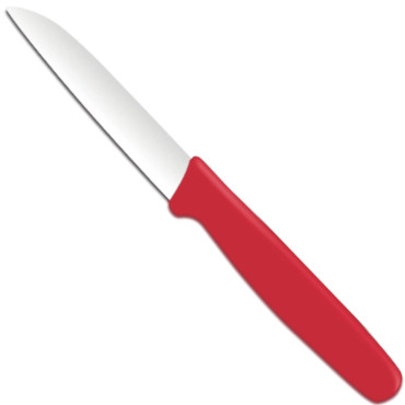 Kniv til peeling frugter...