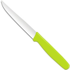 Coltello a pomodoro seghettato 214 mm - verde