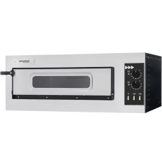 Φούρνος πίτσας 1 δωματίου για 1 πίτσα γάμου. 45 cm Basic 1/50 Vetro 4000 W