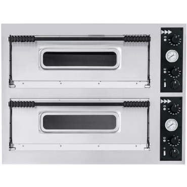 Σόμπα πίτσας 2 θαλάμου για 8 πίτσες Wed. 32 cm Basic 44 9400 W