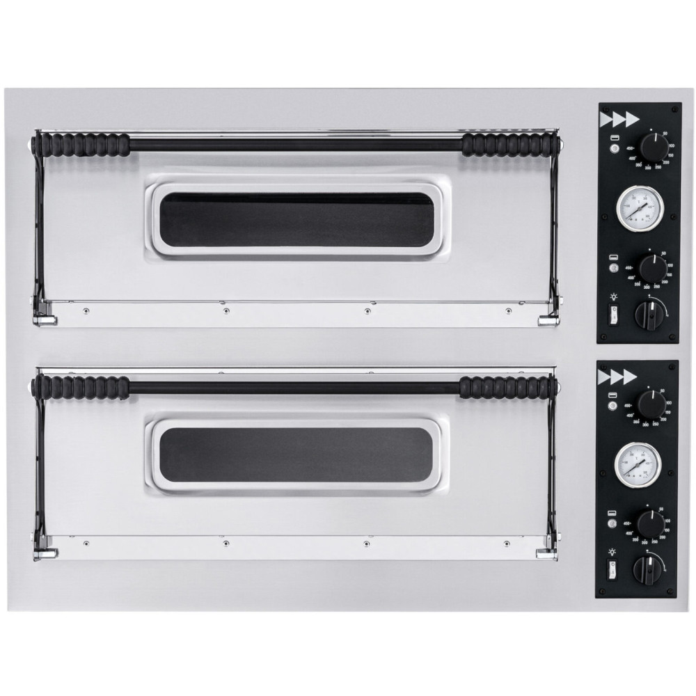 2-kammare pizza spis för 8 pizzor ons. 32 cm Grundläggande 44 9400 W