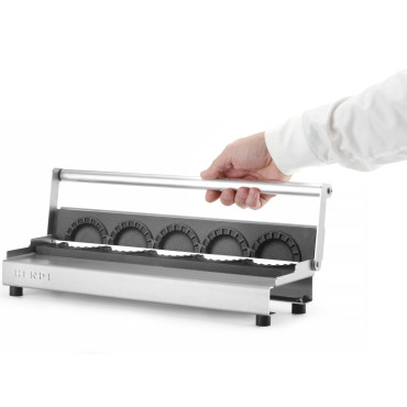 Handdumpling för att bilda 5 dumplings 21 mm ons. 80 mm