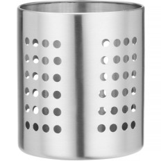 Container voor geperforeerde stalen wedvragen. 110 x 130 mm