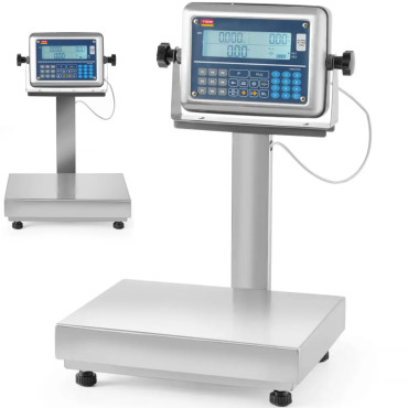 Escala de plataforma pós-página com lança legalização M 60 kg 280x350 mm