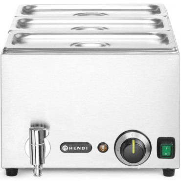Bemar rätter för rätter med en 3x GN 1/3 100mm tråg med 1000 W les