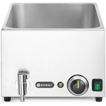 Bemar rätter för rätter med en 3x GN 1/3 100mm tråg med 1000 W les