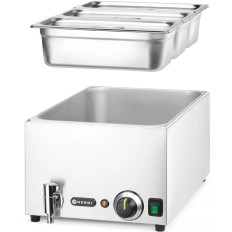 Bemar rätter för rätter med en 3x GN 1/3 100mm tråg med 1000 W les