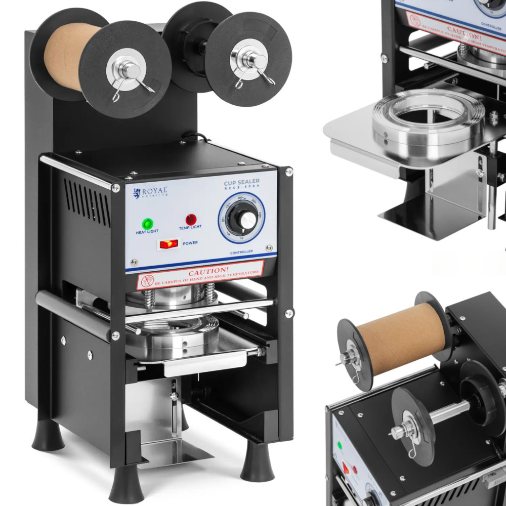 Máquina de solda Collide para canecas automáticas 500 pcs. / H qua. 95/90 Altura 180 mm