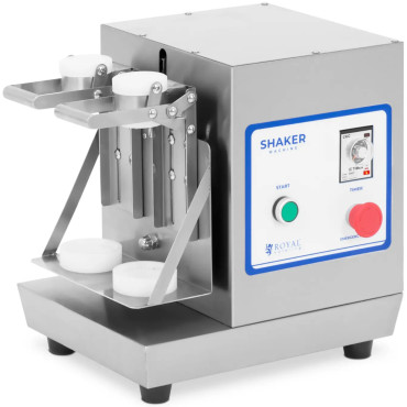 Koktejl Shaker Bar Mixer Dual 2 x 0,75 L 240 RPM - striebro