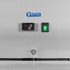 Ψυκτικό ψυγείο για τους τροχούς 2 πόρτες 2-8c 750 l