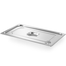 GN Profi γραμμή καπακιού με φλάντζα σιλικόνης GN1 / 4 265x162mm ανοξείδωτο χάλυβα - Hendi 802649