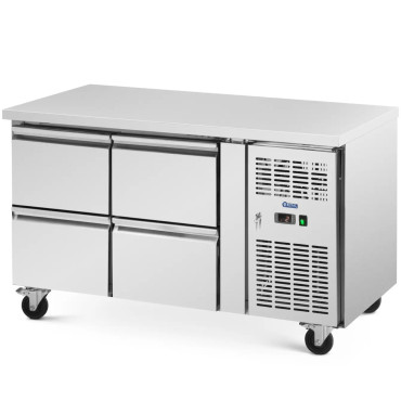 Πίνακας τροφοδοσίας σε τροχούς 4 συρτάρια 280 l 136 x 70 x 85 cm