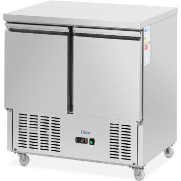 Catering-Tabelle auf Rädern 2 Kammern 240 L 90 x 70 x 95 cm